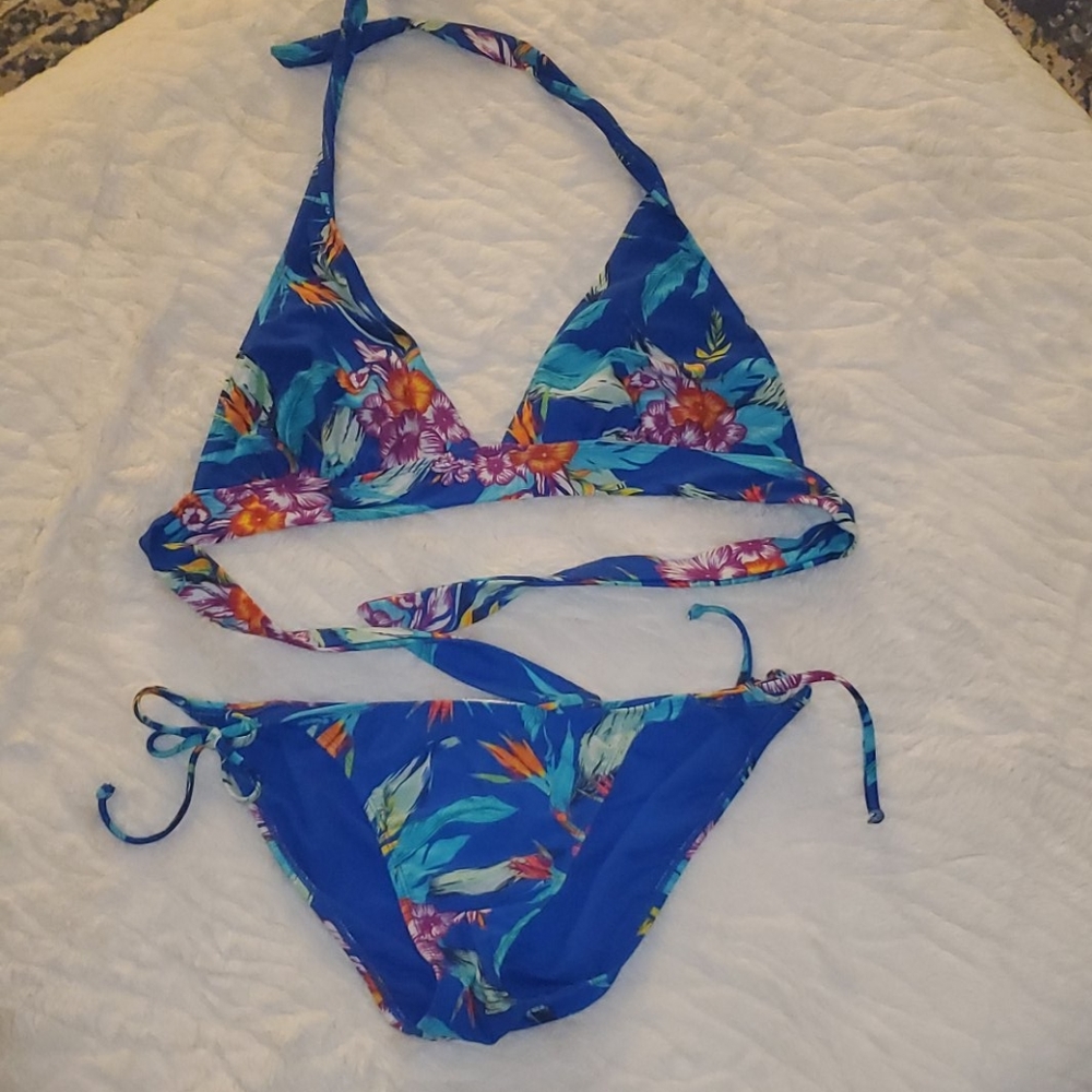 Old Navy Hawaiian print Bikini